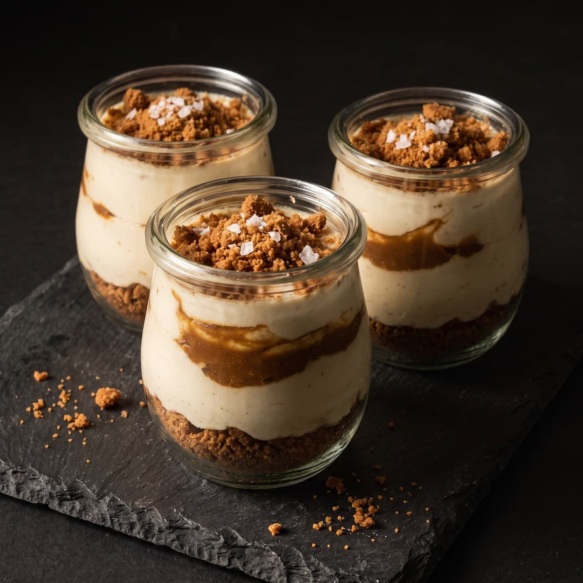 Biscoff Cheesecake Jars