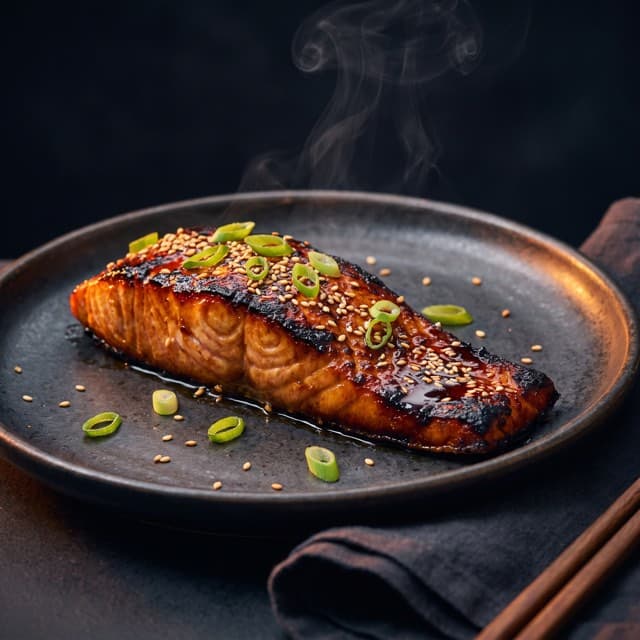 Honey Garlic Salmon